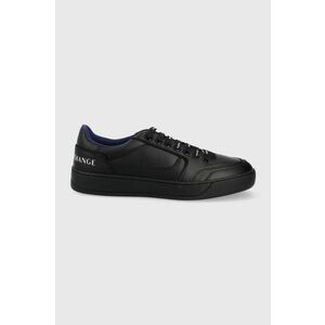 Topánky Armani Exchange čierna farba vyobraziť