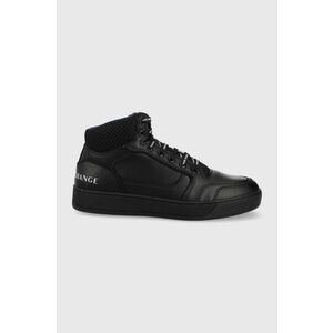 Topánky Armani Exchange čierna farba vyobraziť