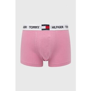 Boxerky Tommy Hilfiger pánske, ružová farba vyobraziť