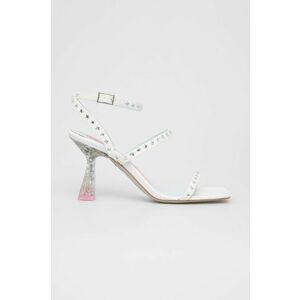 Sandále Chiara Ferragni biela farba vyobraziť