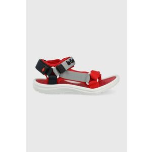 Detské sandále Lee Cooper červená farba vyobraziť