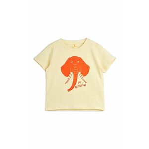 Detské tričko Mini Rodini oranžová farba, s potlačou vyobraziť