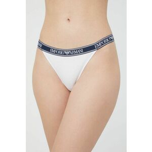 Tangá Emporio Armani Underwear (2-pak) biela farba, vyobraziť