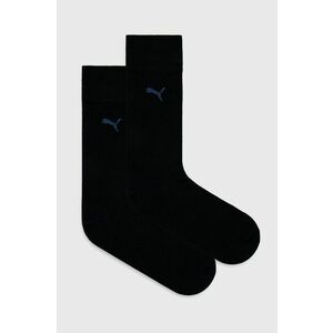 Ponožky Puma (2-pak) 907128 pánske, tmavomodrá farba vyobraziť