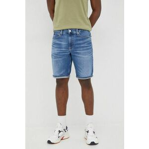 Rifľové krátke nohavice Calvin Klein Jeans pánske, vyobraziť
