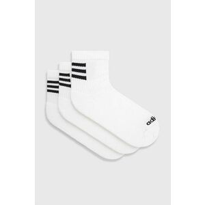 Ponožky adidas (3-pak) HD2211 biela farba vyobraziť