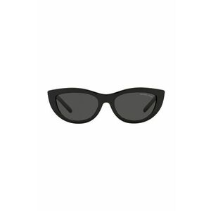 Slnečné okuliare Michael Kors dámske, čierna farba vyobraziť