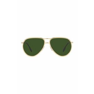Slnečné okuliare Burberry pánske, zlatá farba vyobraziť