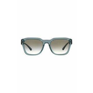 Slnečné okuliare Emporio Armani pánske, zelená farba vyobraziť
