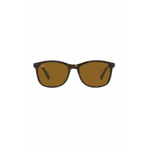 Slnečné okuliare Ray-Ban pánske, hnedá farba vyobraziť