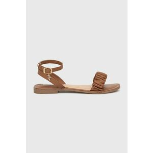 Kožené sandále Mexx Sandal Julia dámske, hnedá farba, vyobraziť