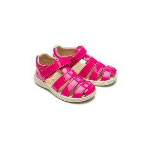 Detské kožené sandále Chipmunks ružová farba vyobraziť