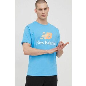 Bavlnené tričko New Balance MT21529VSK s potlačou vyobraziť