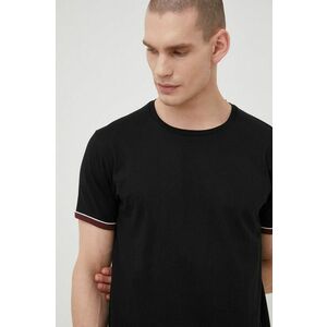 Bavlnené tričko Brave Soul čierna farba, jednofarebné vyobraziť