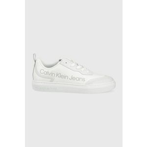 Tenisky Calvin Klein Jeans biela farba vyobraziť