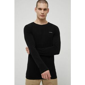 Funkčné tričko s dlhým rukávom Viking Teres čierna farba, jednofarebné vyobraziť