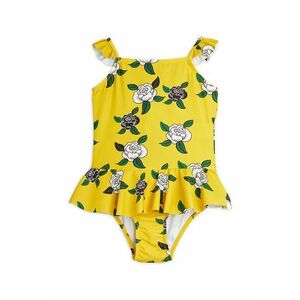 Detské plavky Mini Rodini žltá farba vyobraziť
