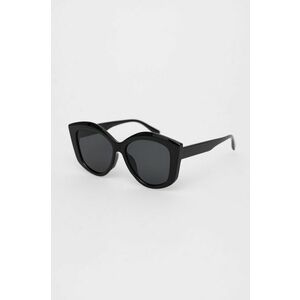 Slnečné okuliare Answear Lab dámske, čierna farba vyobraziť