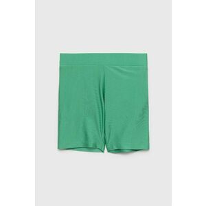 Detské krátke nohavice Kids Only zelená farba, jednofarebné, vyobraziť