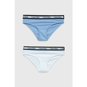 Detské nohavičky Calvin Klein Underwear (2-pak) biela farba vyobraziť