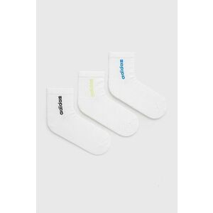 Ponožky adidas (3-pak) HD2217 biela farba vyobraziť