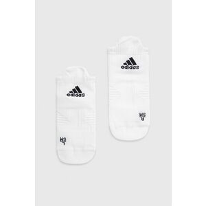 Ponožky adidas Performance HA0103 biela farba vyobraziť