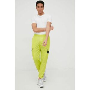 Tepláky Calvin Klein Jeans pánske, zelená farba, vyobraziť
