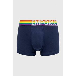 Boxerky Emporio Armani Underwear pánske, tmavomodrá farba vyobraziť