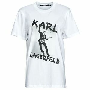 Tričká s krátkym rukávom Karl Lagerfeld KARL ARCHIVE OVERSIZED T-SHIRT vyobraziť