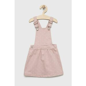 Dievčenská sukňa Name it ružová farba, mini, áčkový strih vyobraziť