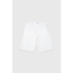Detské krátke nohavice Birba&Trybeyond biela farba, vyobraziť