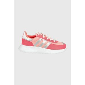 Detské tenisky adidas Originals Retropy GZ0854 ružová farba vyobraziť