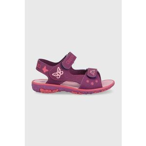 Detské sandále Kappa fialová farba vyobraziť