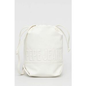 Kabelka Pepe Jeans Carrie Bag biela farba vyobraziť