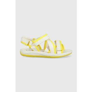 Sandále Camper Match dámske, žltá farba, vyobraziť