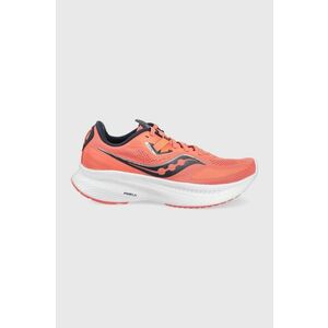 Bežecké topánky Saucony Guide 15 oranžová farba, vyobraziť
