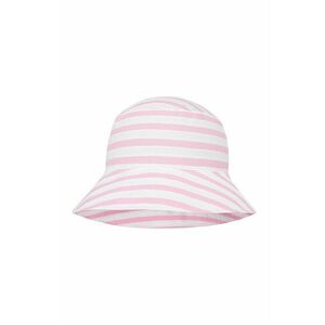 Detský klobúk Broel ružová farba, bavlnený vyobraziť