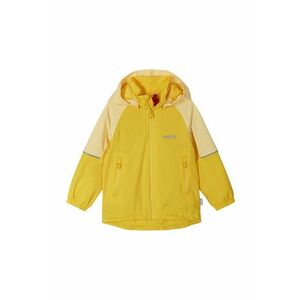 Detská bunda Reima žltá farba, vyobraziť