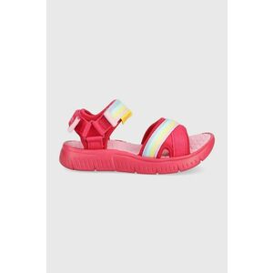 Detské sandále Kappa ružová farba vyobraziť
