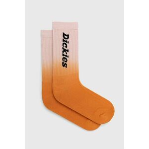 Ponožky Dickies pánske, oranžová farba vyobraziť