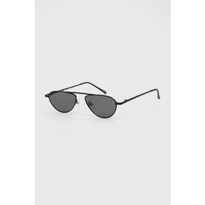 Slnečné okuliare Vero Moda dámske, čierna farba vyobraziť