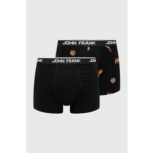Boxerky John Frank pánske, čierna farba vyobraziť