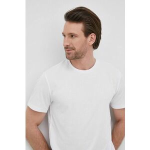 Tričko Selected Homme pánske, biela farba, jednofarebné vyobraziť