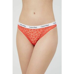 Brazílske nohavičky Calvin Klein Underwear červená farba, vyobraziť