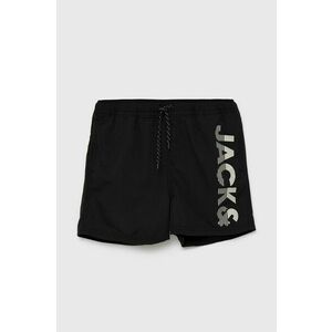 Detské plavkové šortky Jack & Jones čierna farba vyobraziť