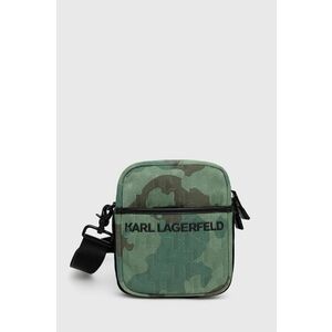 Malá taška Karl Lagerfeld zelená farba vyobraziť