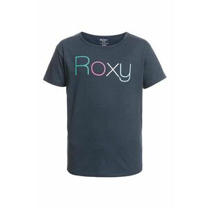 Detské bavlnené tričko Roxy tmavomodrá farba, vyobraziť