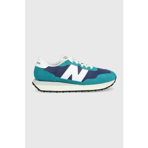 Tenisky New Balance Ms237vc tyrkysová farba vyobraziť