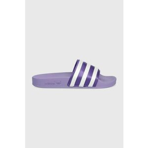 Šľapky adidas Originals Adilette GX8637-MAGL/WHT, dámske, fialová farba, vyobraziť