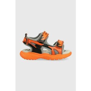 Detské sandále Geox oranžová farba vyobraziť
